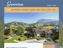 Tablet Screenshot of gumina.it